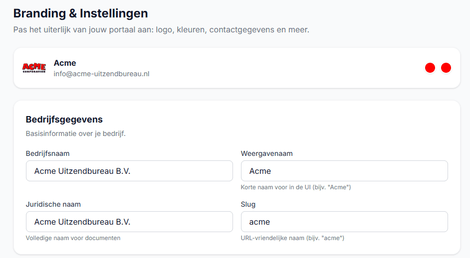 Volledig Whitelabel
